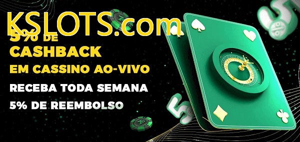 Promoções do cassino ao Vivo KSLOTS.com